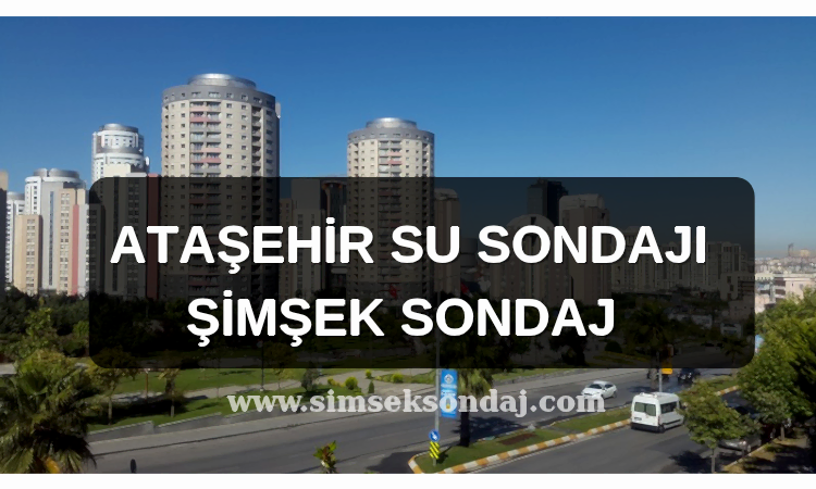 Ataşehir Su Sondajı