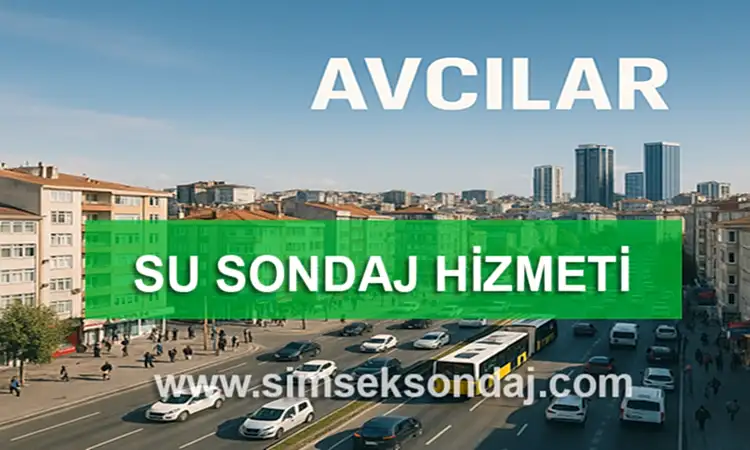Avcılar Su Sondajı